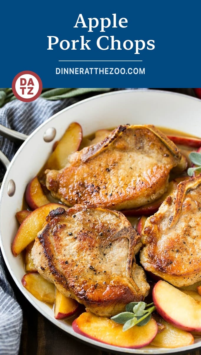 Apple Pork Chops Dinner at the Zoo