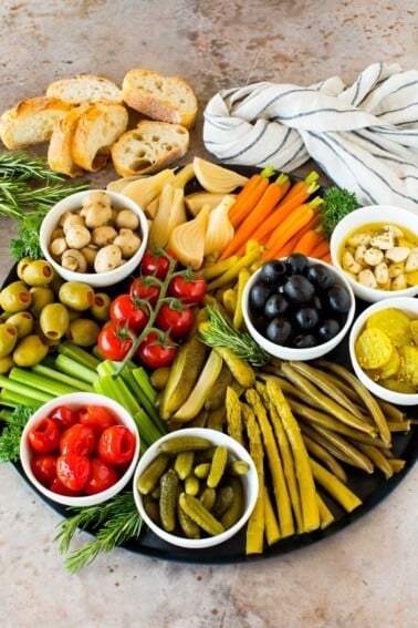 The Best Relish Tray - Dinner at the Zoo