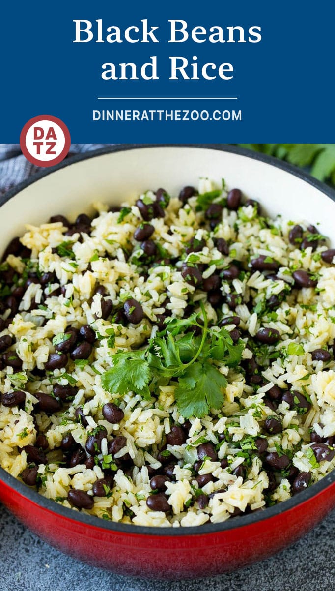 Black Beans and Rice Recipe Dinner at the Zoo