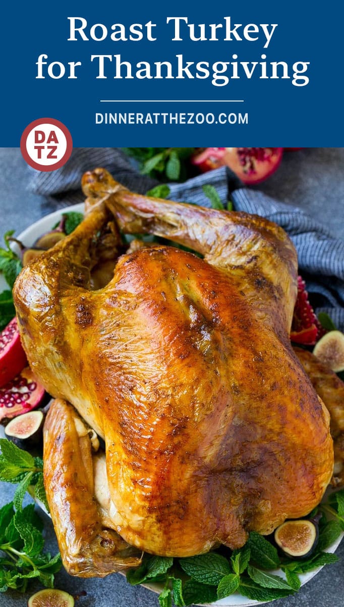 Roast Turkey for Thanksgiving - Dinner at the Zoo