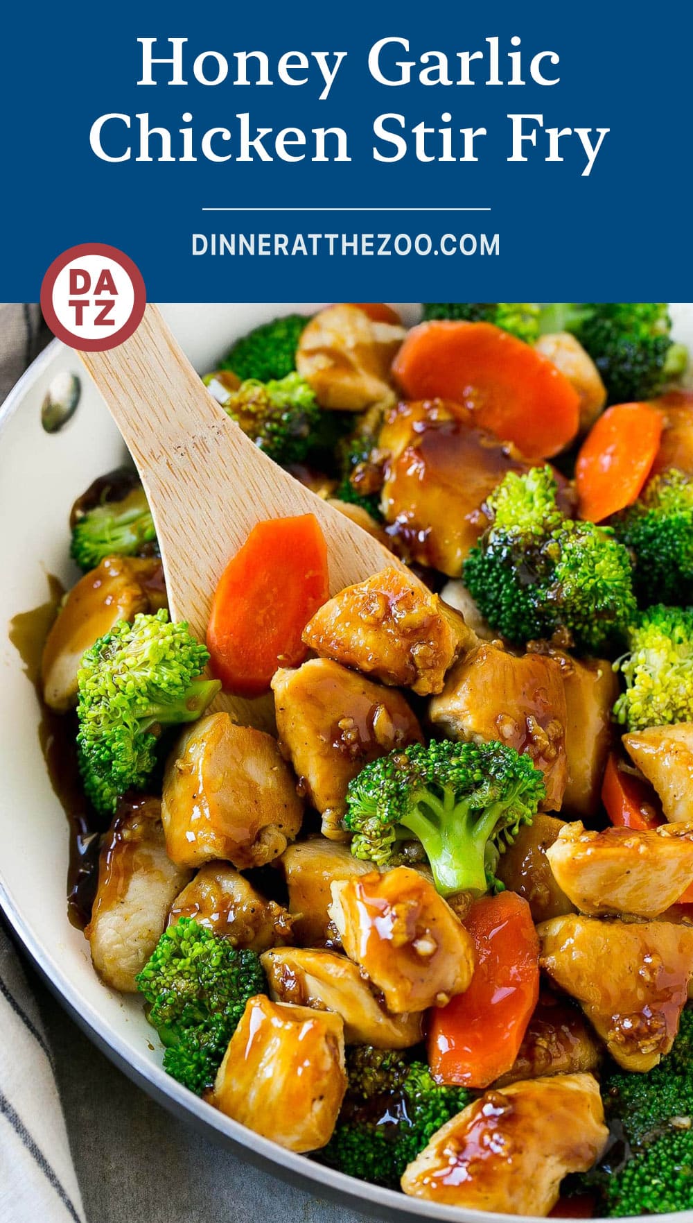 Honey Garlic Chicken Stir Fry Dinner at the Zoo