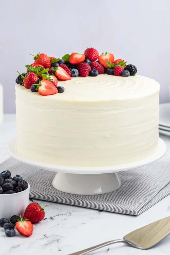 Berry Chantilly Cake Dinner at the Zoo